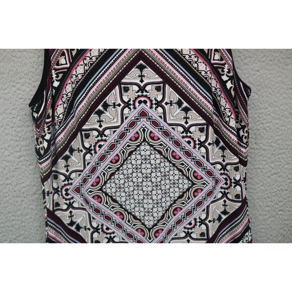 White House Black Market Sleeveless Reversable Midi Dress-Large-New w/Tags - Picture 3 of 16